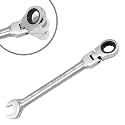 22mm Flex Head Ratchet Wrench 12 Point Chrome Vanadium Spanner