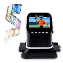 22MP High-Resolution Film & Slide Scanner USB-Powered Digitalizer for 35mm 120/126/127/135 Negatives & Slides Converts to JPEG for Photo Preservation & Archiving