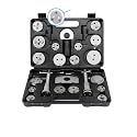 22pcs Brake Caliper Tool Heavy Duty Brake Compression Caliper Piston Brake Pad Replacement Reset(22Set of Brake Cylin)