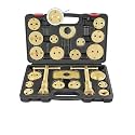 22pcs Brake Caliper Tool Heavy Duty Brake Compression Caliper Piston Brake Pad Replacement Reset(22piece Brake calipe)