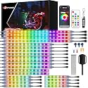 22PCS Motorcycle Underglow Kit with APP/Remote Control,Pixelglow Effect