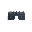 22Teeth Pet Clipper High Carton Steel And Ceramic，Compatible For Oster，A5 Series Moving Replacement Blade Fits(Black ceramic,1pcs)