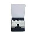 22Teeth Pet Clipper High Carton Steel And Ceramic，Compatible For Oster，A5 Series Moving Replacement Blade Fits(White ceramic,1pcs)