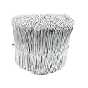 Zeluga 23-268 6in. 16 Gauge 1000 Pc. Stainless Steel Double Loop Reinforcement Cable Rebar Wire Ties