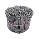Zeluga 23-270 6in. 16 Gauge 1000 Pc. Black Annealed Steel Double Loop Reinforcement Cable Rebar Wire Ties