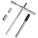 23" Extended Lug Wrench 4 Way Heavy Duty Tire Iron Lug Wrench