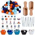 236pcs Space Sensory Bin Filler Fine Motor Toys Astronaut Spaceship Sensory Bin Items Astronauts Saturn Moon Mars Earth Rocket Planet Satellite Space Shuttle Stars for Preschool Education Activities