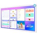 24-inch Smart Digital Calendar Touch-Screen-Whiteboard - Interactive Electronic eCalendar Whiteboard for Chore Chart, Star Rewards, No Subscription, Sync Cal via APP, Digital Photo Frame, Gift for Mom