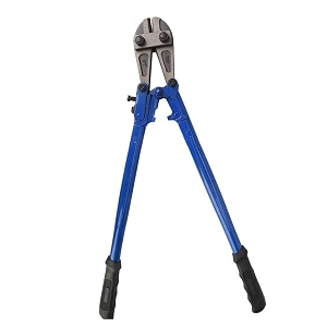 2434 heavy-duty bolt cutter  drop-forged carbon steel  ergonomic anti-slip grips  adjustable blades for precision cutting  ideal for chains padlocks rebar wire mesh amp bolts