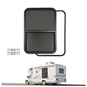 WUTIST 24" W x 36" H RV Window w/Trim Ring Vertical Slide RV Window