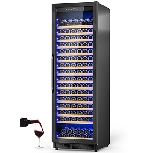 Velivi 24 inch Wine Cooler Refrigerator Freestanding