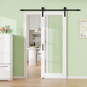 28 inch x 80 inch 1-Lite Tempered