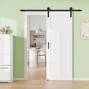 24in x 80in 3-Lite Tempered Frosted Glass