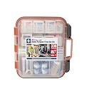 24/7 First Aid OSHA Compliant First aid Kit, All-Purpose 100-Person Emergency First Aid Kit for Business, Home, and Car in Plastic Case with Easy-Slide Latches, 336 Pieces