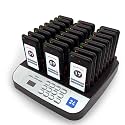 24-Count Pagers for Restaurant, Wide Cover Area Food Truck Waiting Beepers