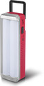 24 ENERGY Dual Tube Portable Study Light with Solar, Electric Rechargeable 5 hrs Lantern Emergency Light (Red)
