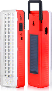 24 energy rechargeable 60 led with in built solar panel for home 7 hrs bulb emergency light