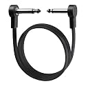 24 Inch Flat Guitar Patch Cables Long Pedal Cable