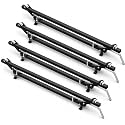 24 Inch Panel Clamp 4 Pack, 4-Way Pressure Steel Parallel Clamp