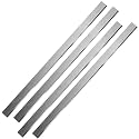24 Inch Planer Blades 610×25×3mm HSS or TCT Resharpenable Knives for Thicknesser Jointer Set of 4 (TCT)