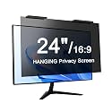 24 Inch Privacy Screen for Computer Monitor Hanging Removable 16:9 (1 Pack)