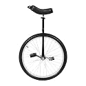 24-inch Unicycles, Outdoor Wheel Unicycle with Height Adjustable Unicycle Design, One Wheel Bike for Daily Fitness, Balance Training, Adjustable from 36 to 40in, Load-bearing 70kg/154lbs