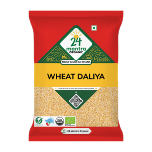 24 mantra organic organic wheat daliyabroken wheatgodhuma daliyagehoon daliya broken wheat 05 kg
