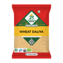 24 mantra ORGANIC Organic Wheat Daliya/Broken Wheat/Godhuma Daliya/Gehoon Daliya Broken Wheat (0.5 kg)