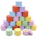 24-Pack 4oz Candle Tins with Lids, Metal Candle Jars for Candle Making, Empty Containers Vessels Bulk for Small Business & Beginners DIY Storage -Multicolor