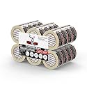 24 Pack Buck Strapping Tape 2 Inch x 30 Yds (90ft), 5.5 Mil – Heavy Duty Fiberglass Tape, Filament Tape, Reinforced Packing Tape with Synthetic PET Adhesive for Bundling, Shipping &amp; Palletizing