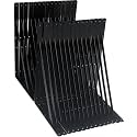 24 Pack L18 x H 12" Black Heavy Duty Shelf Brackets with Screws Metal Shelf Brackets Shelf Support Angle Brackets for Shelves L Brackets Heavy Duty Floating Shelf
