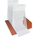 24 Pack L18 x H 12" White Heavy Duty Shelf Brackets with Screws Metal Shelf Brackets Shelf Support Angle Brackets for Shelves L Brackets Heavy Duty Floating Shelf