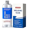 24 Pack Metal Glue,1.76oz 2 Part 5 Min Epoxy Glue, High Strength High Temperature Resistant Adhesive Body Filler, Marine Sealant,Liquid Steel Cold Weld Plastic,Aluminum,Wood,Marine epoxy Putty Repair