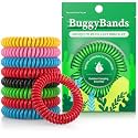 BuggyBands 24 Pack DEET-Free Mosquito Repellent Bracelets for Adults & Kids
