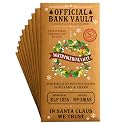 24 Packs Christmas Money Holders for Cash Gift Kraft Envelopes, 3.54" x 7.87" Christmas Money Cards Gifts 2026, Xmas Wreath Money Envelopes for Family Friends Cowokers Kids