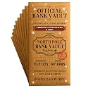 24 Packs Christmas Money Holders for Cash Gift Kraft Envelopes, 3.54" x 7.87" Christmas Money Cards Gifts 2026, Xmas Snowflake Money Envelopes for Family Friends Cowokers Kids