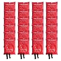 24Pcs Fire Blanket 39.37"x39.37" 1100°F Heat Resistant