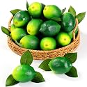 24 Pcs Fake Lemons 2.8 Inch Yellow