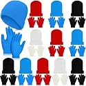 Twistover 24 Pcs Kids Hats and Gloves Sets