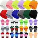Twistover 24 Pcs Kids Hats and Gloves Sets