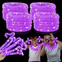 24 PCS Purple Glow Sticks Halloween Party Favors Toys for Kids Adults