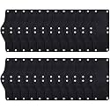 24 Pieces Hard Hat Sweatband Washable Hardhat Liner, Black
