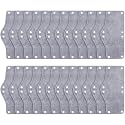 24 Pieces Hard Hat Sweatband Washable Hardhat Liner, Gray