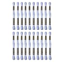 24 Skeins Embroidery Cotton Floss is 100% Egyptian Long Fiber Cotton of 8.75yds Each Cotton Cross Stitch Thread for Hand Embroidery DIY Creation and Friendship Bracelet String. (24, Sky Blue)