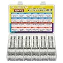 24 Values 250V Fast Blow Glass Fuses Assortment Kit 0.5A 1A 2A 3A 4A 5A 6A 7A 8A 10A 15A 20A 5X20MM 6X30MM 0.5 1 2 3 4 5 6 7 8 10 15 20 Amp 250 Volt Quick Tube Fuse Set