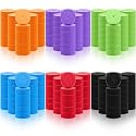 240 Pcs 2 Inch Clone Collars Neoprene Inserts Hydroponic Cloner, Multicolor