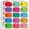 240 Pcs Garage Sale Stickers - Removable Adhesive Yards Price Stickers with Large Blank Writing Space (2"x3") for Flea Markets, Yards and Estate Sales