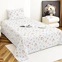 240 TC Soft Ezyption Floral Single Bed