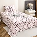 240 TC Soft Ezyption Floral Single Bed
