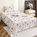 240 TC Soft Ezyption Floral Single Bed